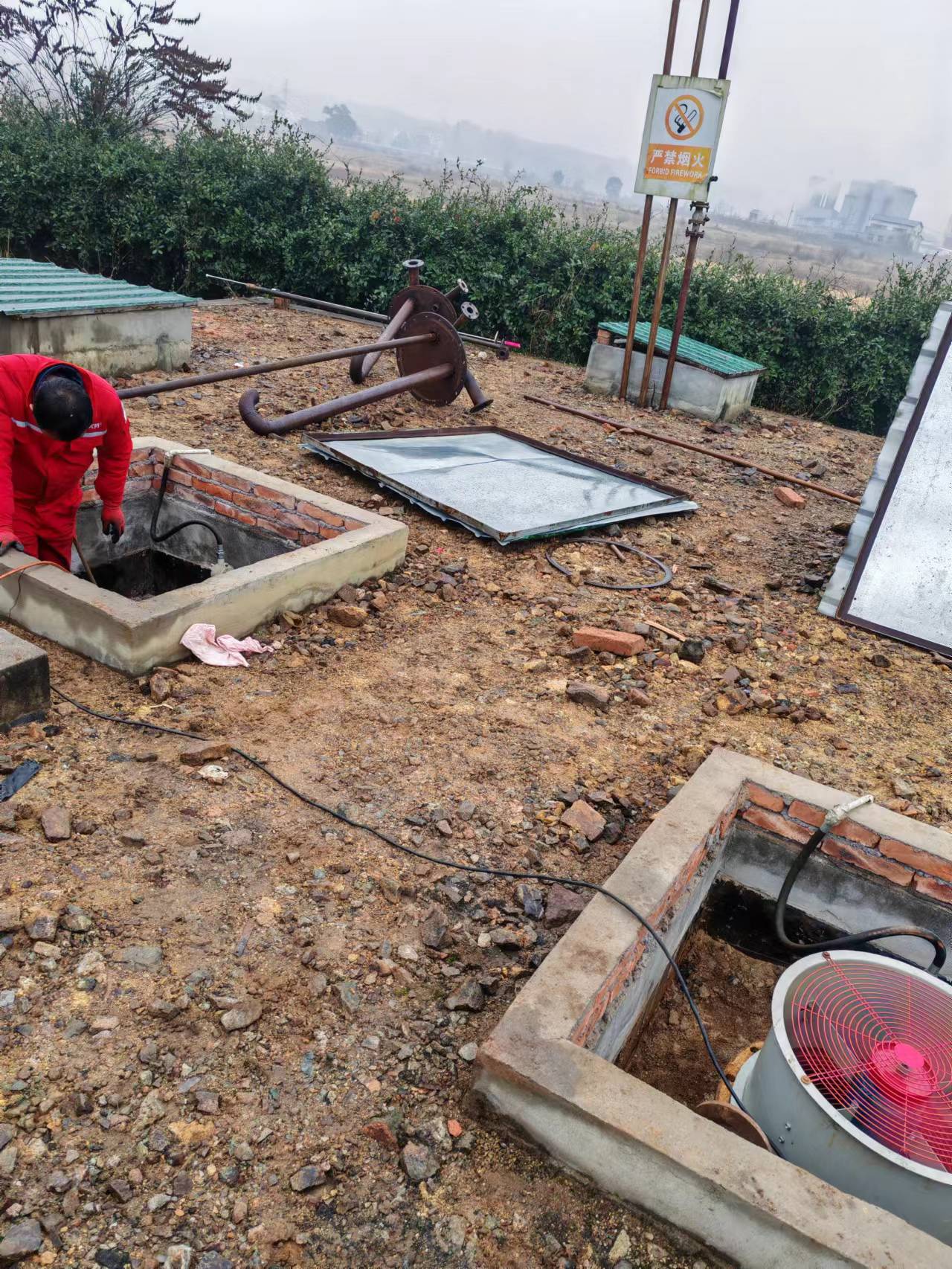 江西口溪加油站清理动火改造(图5)
